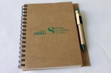 Caderno Kraft com Porta-Caneta - 10BRCP17212C